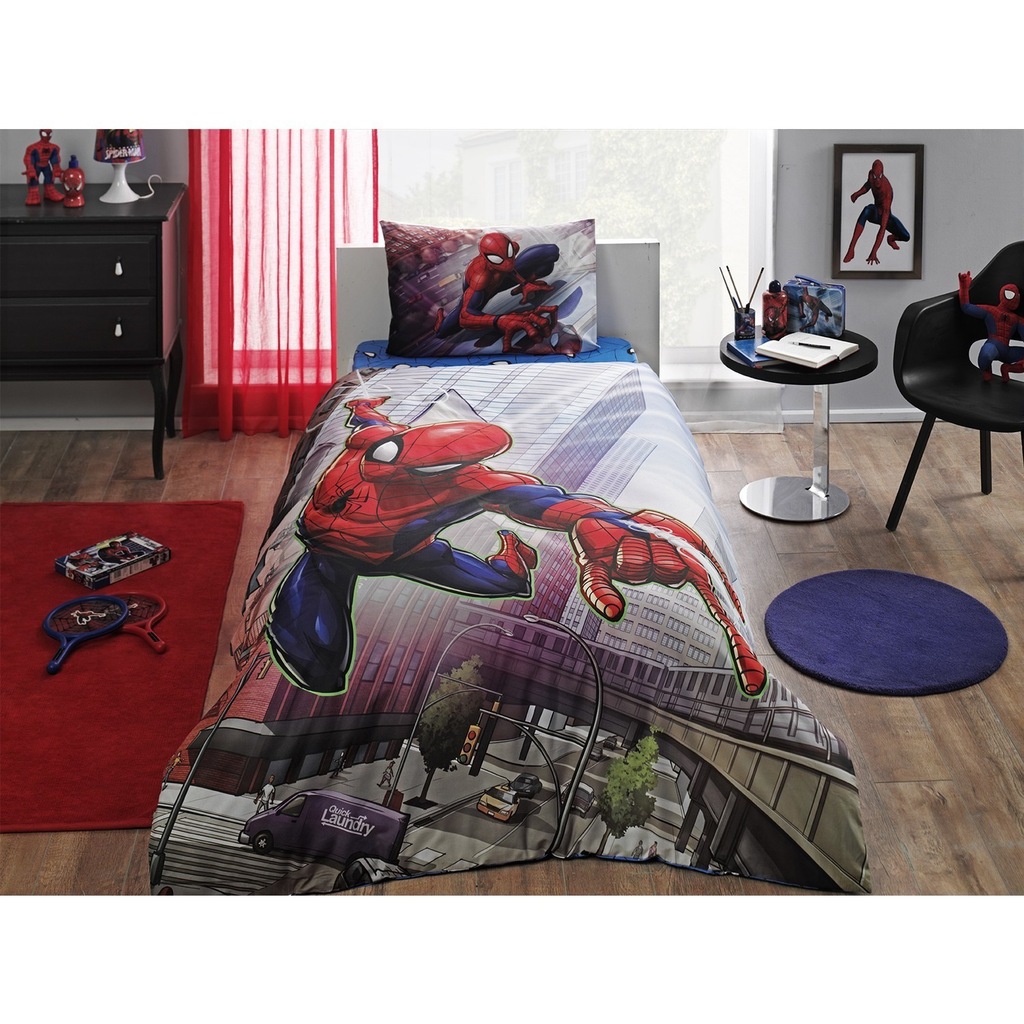 Taç Spiderman Actıon Lisanslı Nevresim Takımı Fiyatları ve Taç Spiderman Actıon Lisanslı Nevresim Takımı Fiyatları ve