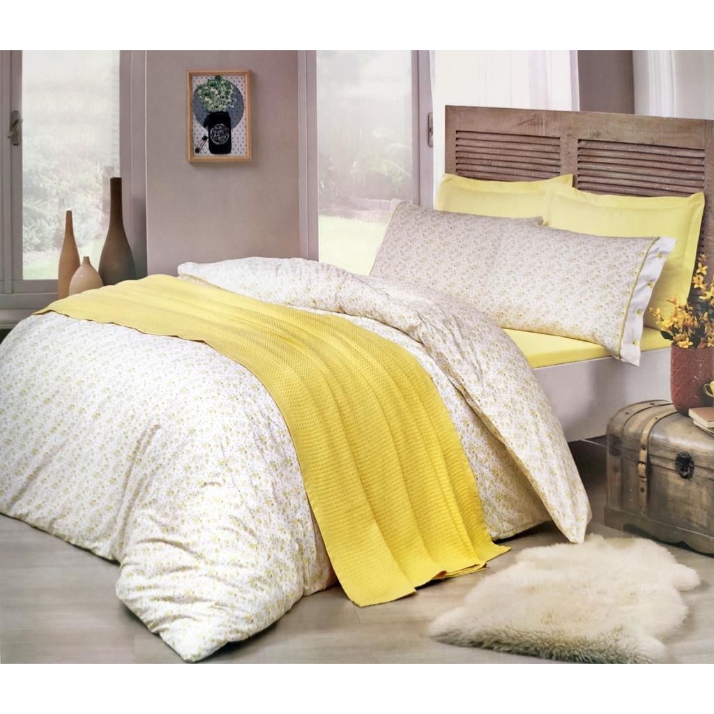 Ozdilek Pikeli Nevresim Takimi Tek Kisilik Trendy Sari Fiyatlari Ve Ozellikleri