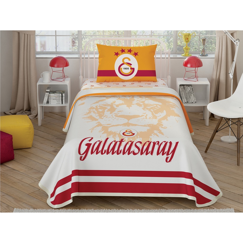 TAÇ LİSANSLI GALATASARAY ASLAN LOGO PİKE TAKIMI Fiyatları ve Özellikleri