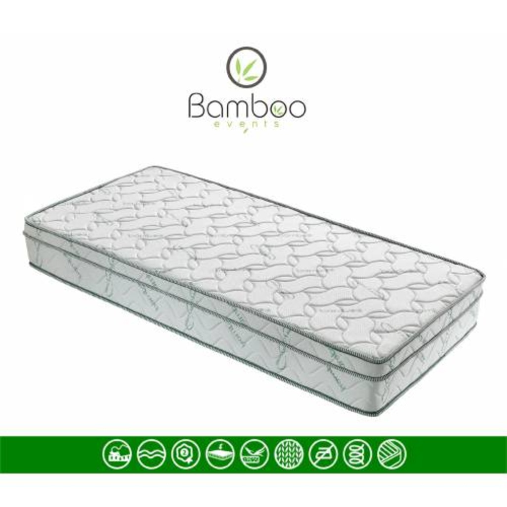 80X190 Heyner Events Bamboo Ortopedik Yatak 80*190 Kuş