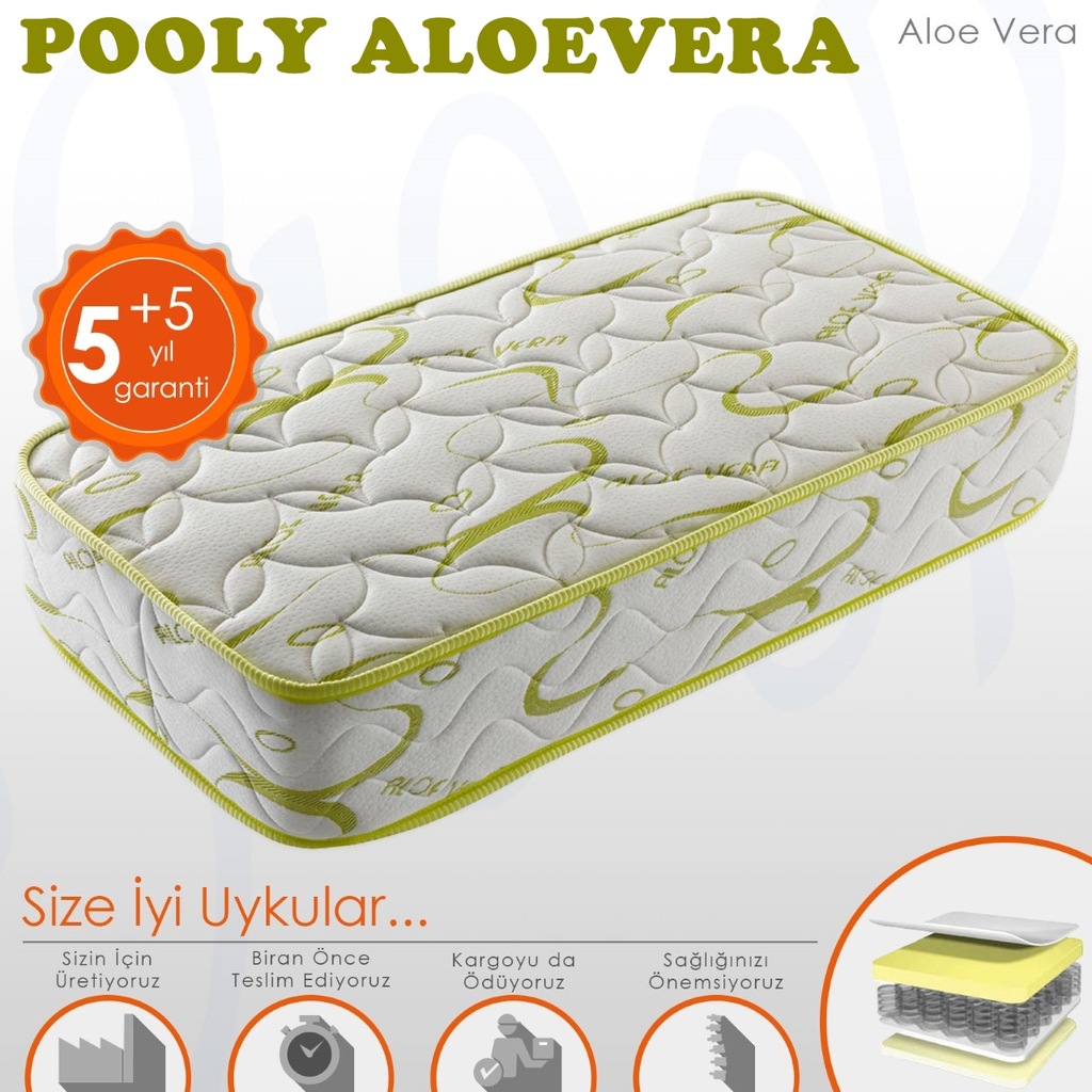 90x200 Ortopedik Yaylı Yatak 90*200 Tek Kişilik Yaylı