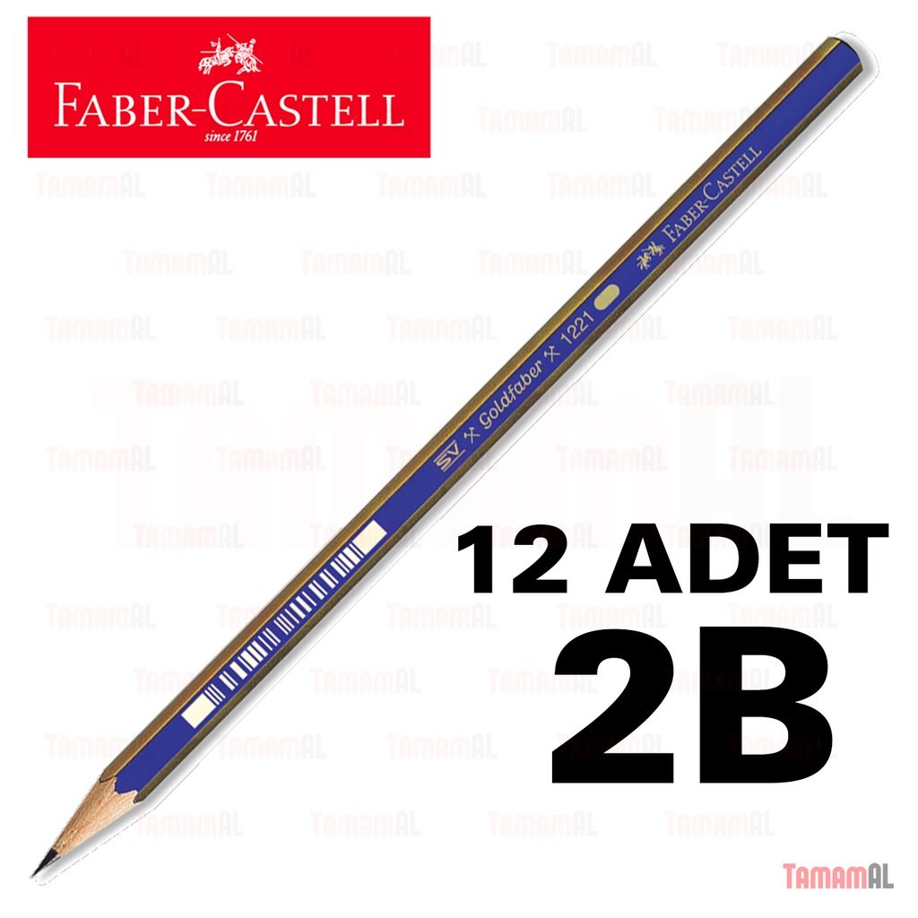 Faber Castell Resim Cizim Kalemi Dereceli 1221 2b 8690826210213 Fiyatlari Ve Ozellikleri