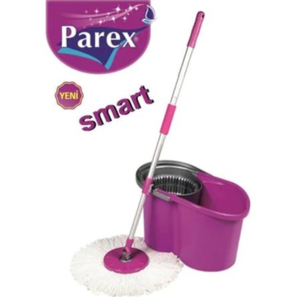 Parex Smart Mikrofiber Mop Temizlik Seti Otomatik Sıkmalı Vileda