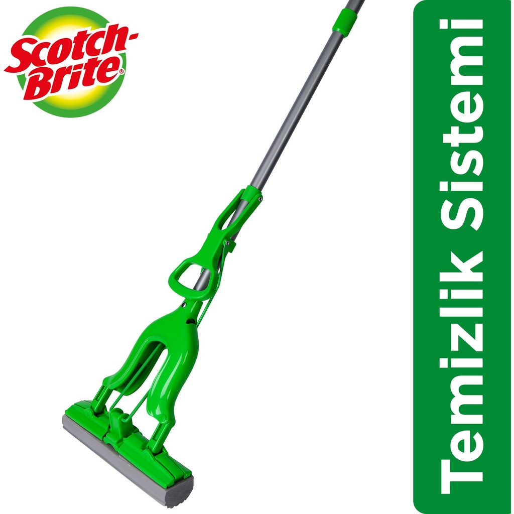 Scotch Brite Pratik Paspas Ayarlanabilir Uzunluk Temizlik Mop