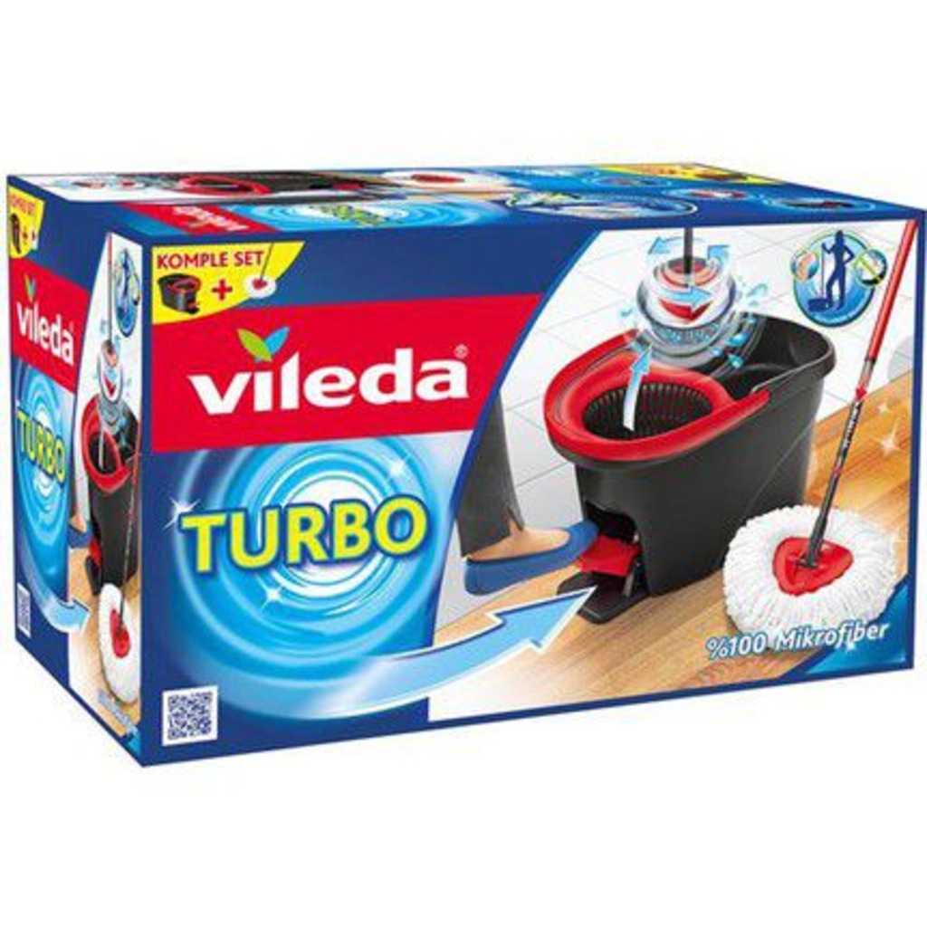 Vileda Easywring&amp;clean Pedallı Temizlik Seti (vileda Turbo)