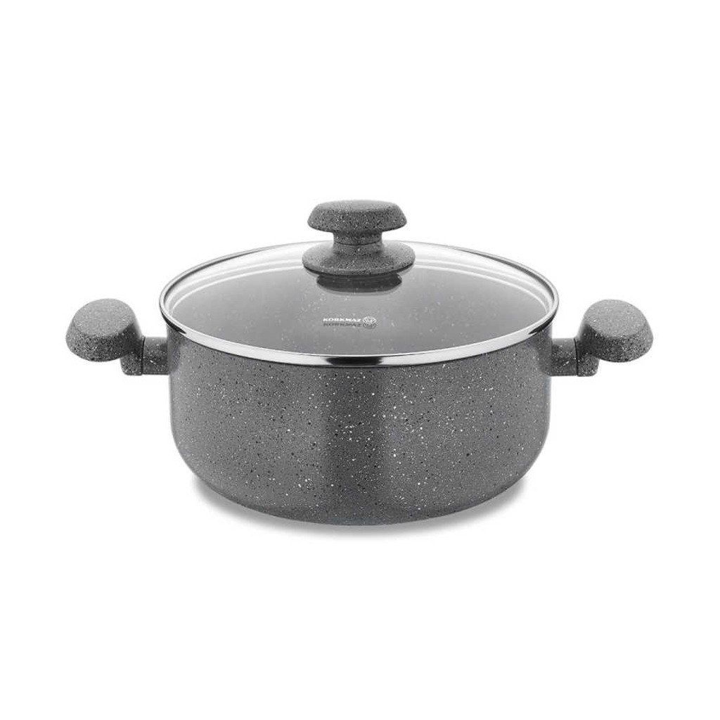 Korkmaz Mia Granit 24 cm Tencere 4.7 lt