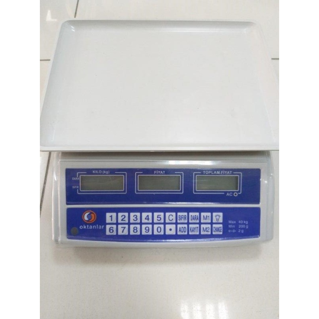 40kğ Elektronik terazi