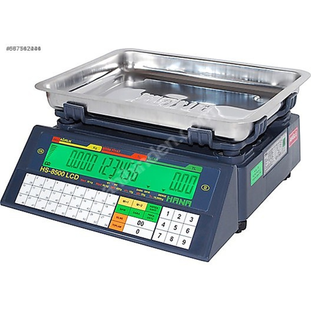 60 KG'LIK PAZARCI TERAZİSİ HANA HS8500 MODELİ
