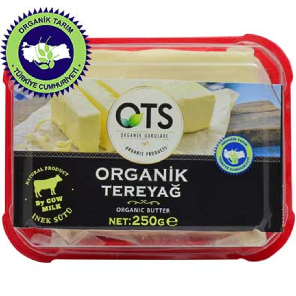 Organik Tereyağı Ots 250 Gr