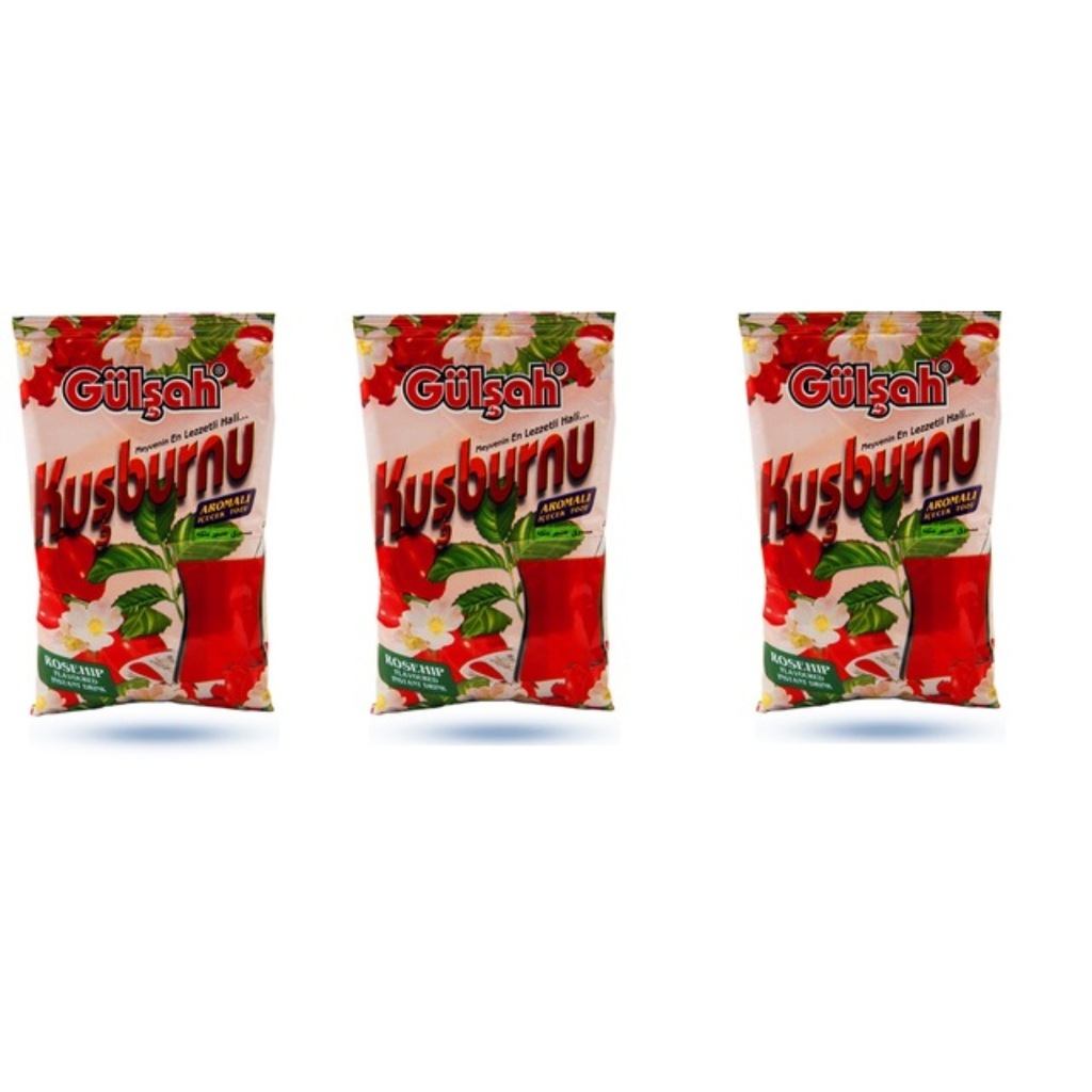 Gülşah Kuşburnu Toz İçecek 300gr 3lü Paket