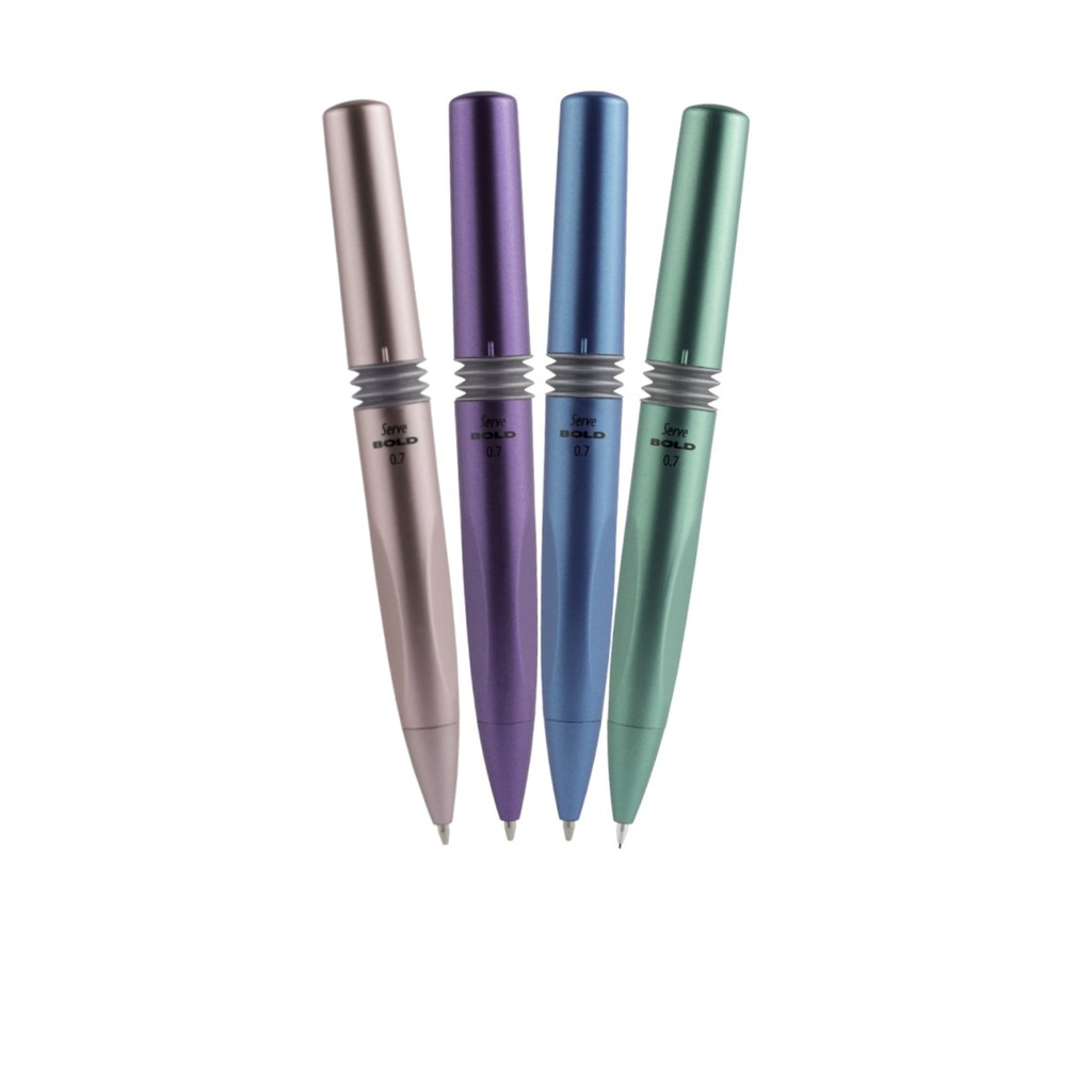 serve bold rose gold