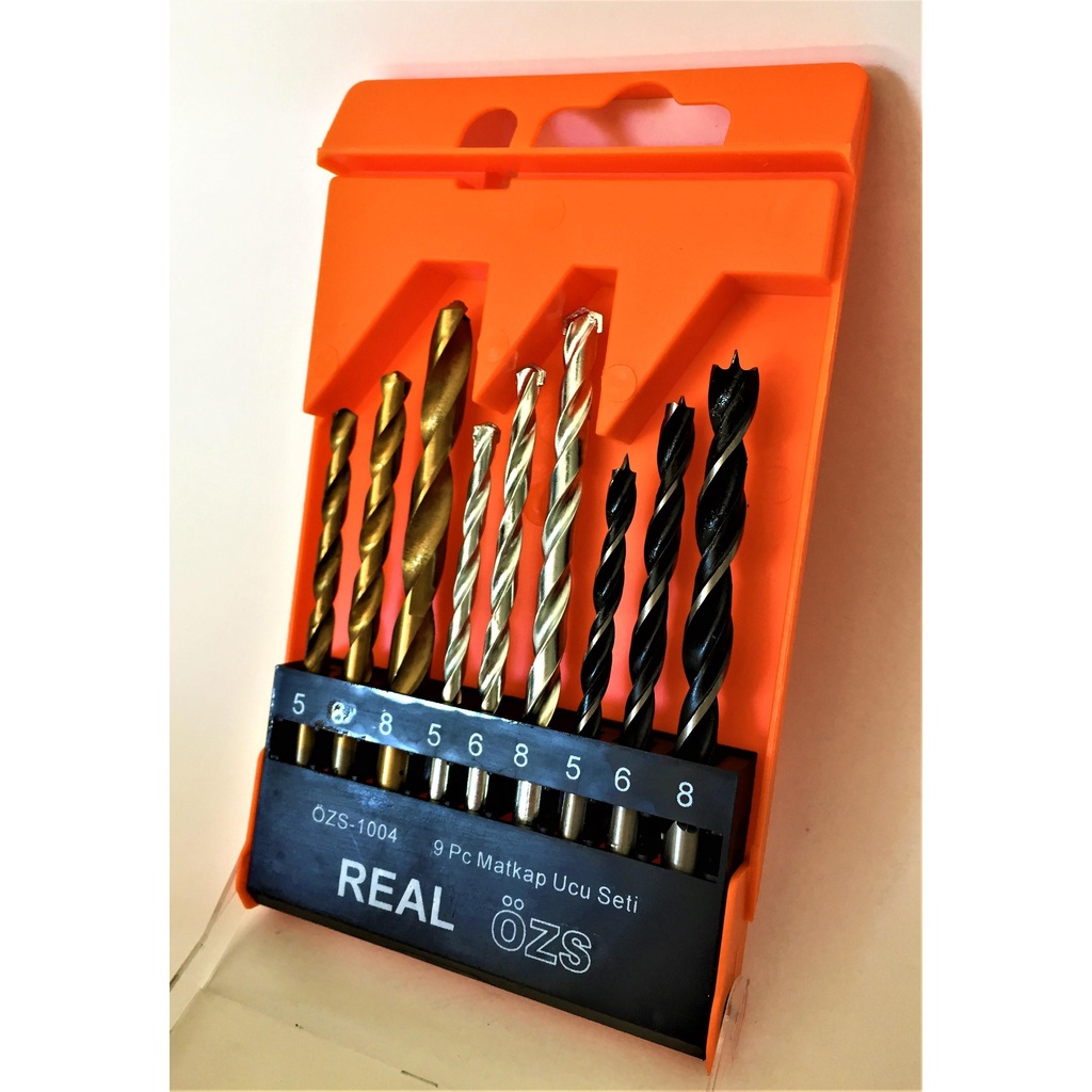 Matkap Ucu Setı 9prc Real Ozs1004 7939