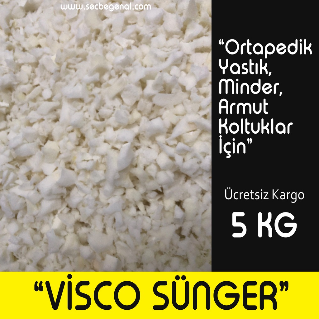 Secbegenal Visco Kırpıntı Sünger Oyuncak Doldurma ve Oyuncak Yapı