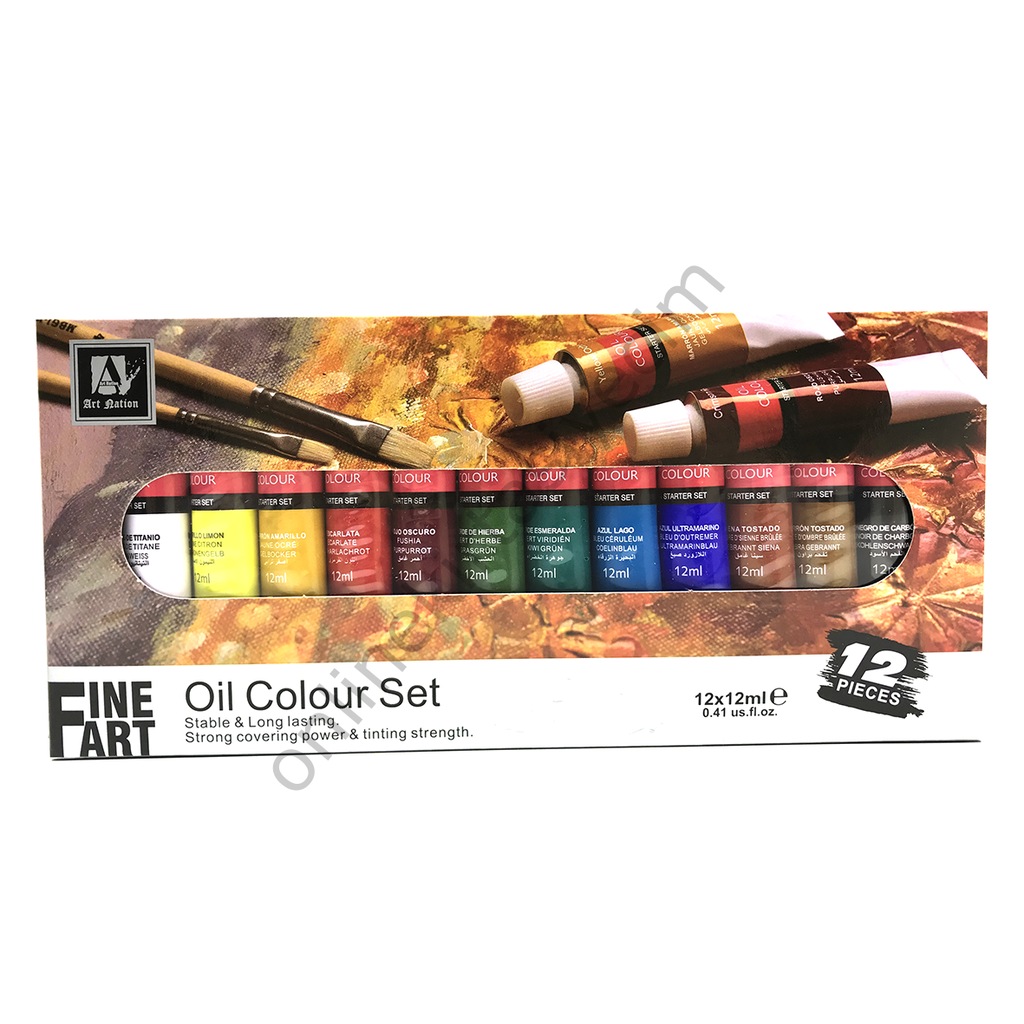 Fine Art Akrilik Boya Seti 12 Ml 12 Li Set Fiyatlari Ozellikleri Ve Yorumlari En Ucuzu Akakce