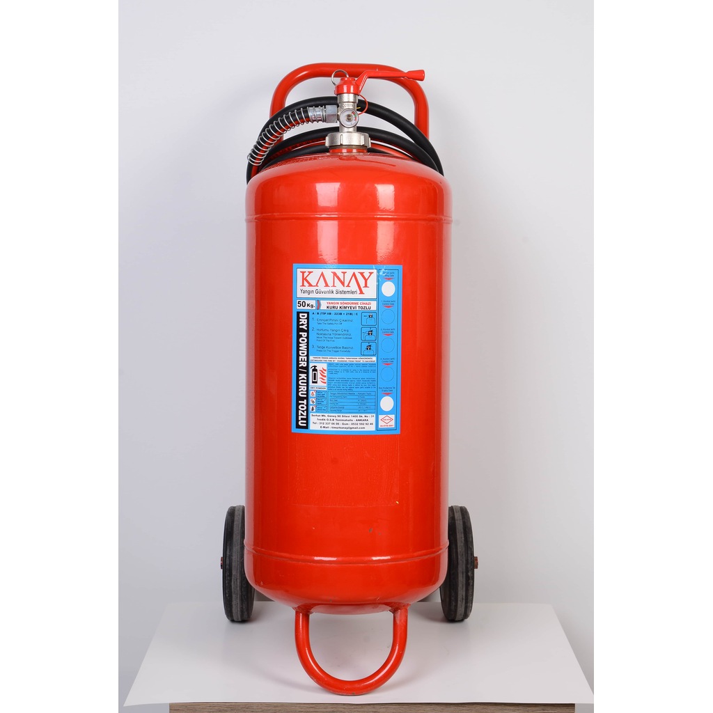 50 Kg Arabali Kkt Yangin Tupu Yangin Sondurucu 50 Kg Arabali Kkt Yangin Tupu Yangin Sondurucu