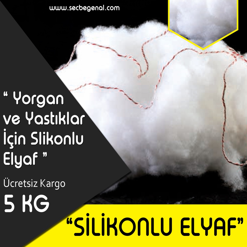 Secbegenal Silikon Elyaf Yastık ve Kırlent Dolum Malzemesi