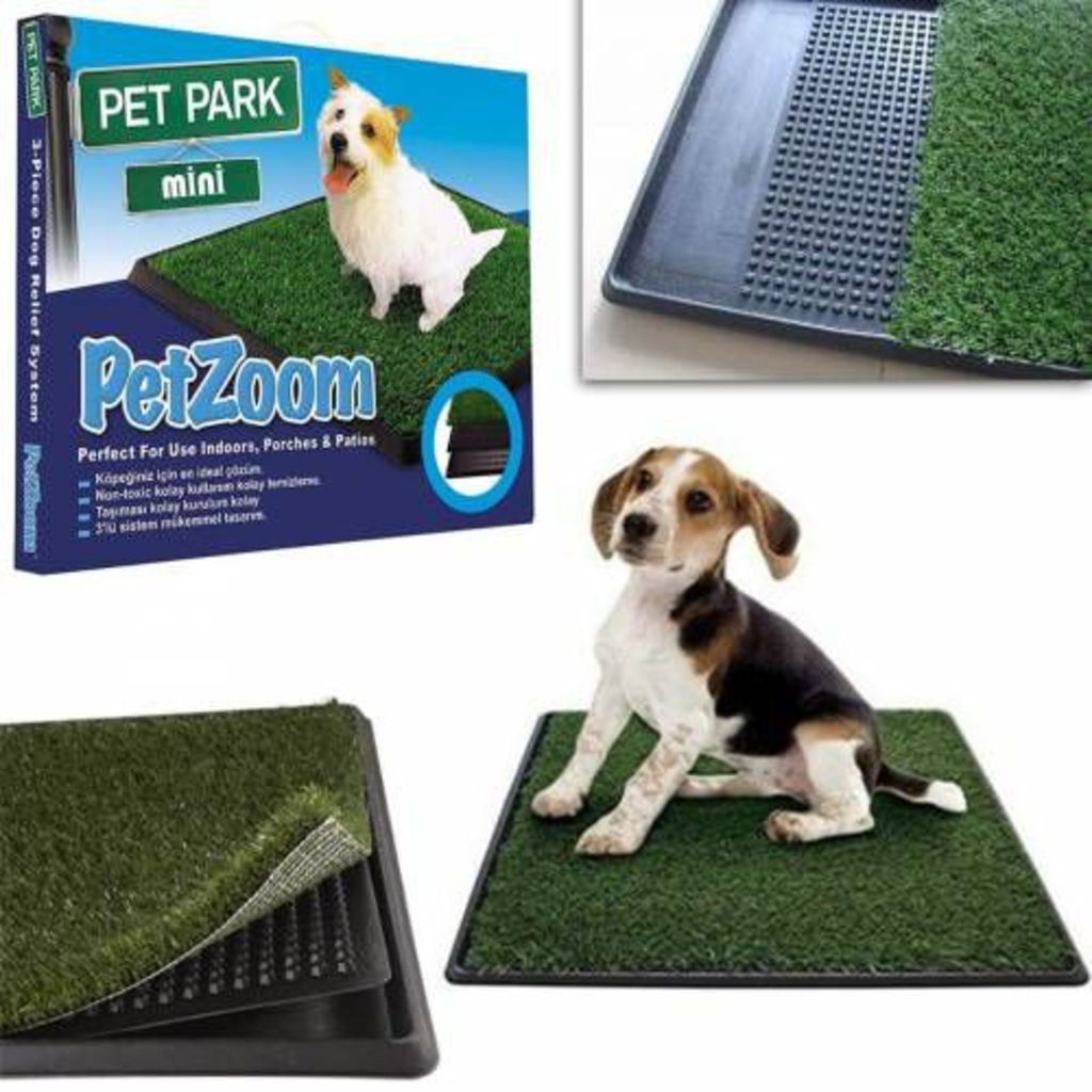 Petzoom Pet Park Kedi Köpek Tuvalet Eğitim Lazımlık Alıştırma Set
