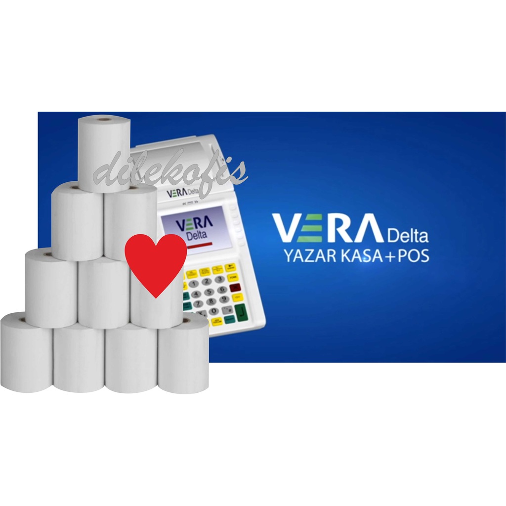 VERA DELTA YAZARKASA POS RULOSU 10 LU PAKET Fiyatları ve Özellikleri VERA DELTA YAZARKASA POS RULOSU 10 LU PAKET Fiyatları ve Özellikleri