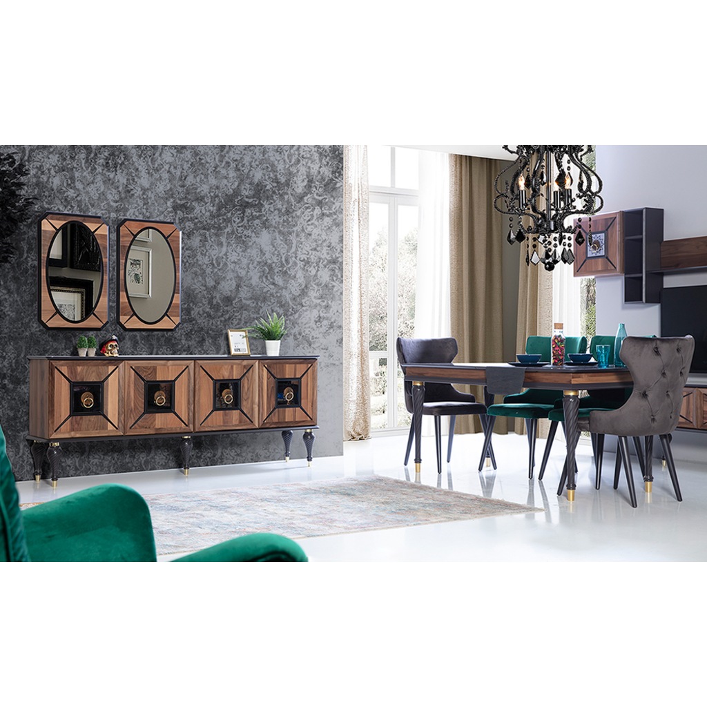 Yildiz Mobilya Ada Yemek Odasi Ceviz Fiyatlari Ve Ozellikleri