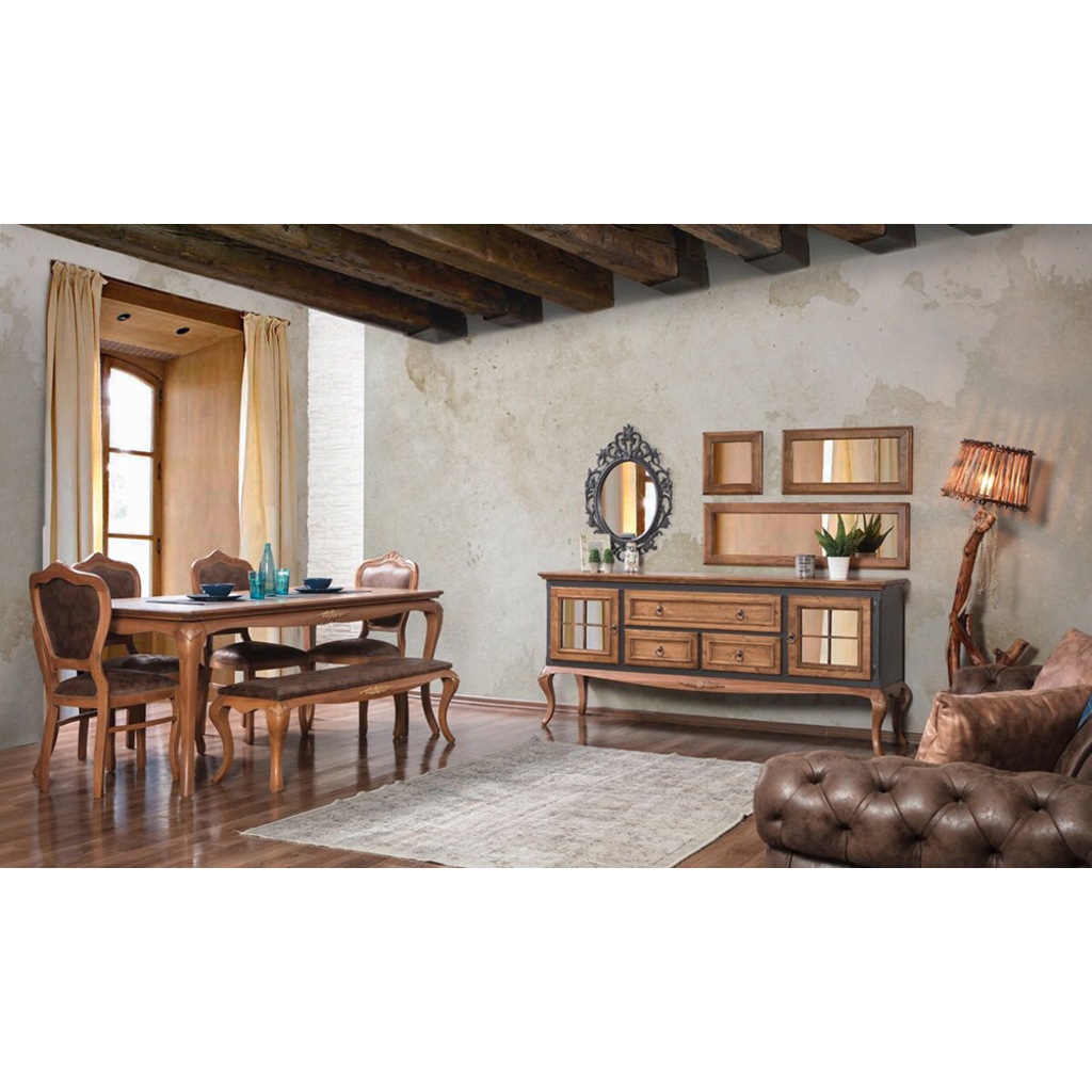 YILDIZ MOBİLYA ROMANCE COUNTRY YEMEK ODASI Fiyatları ve