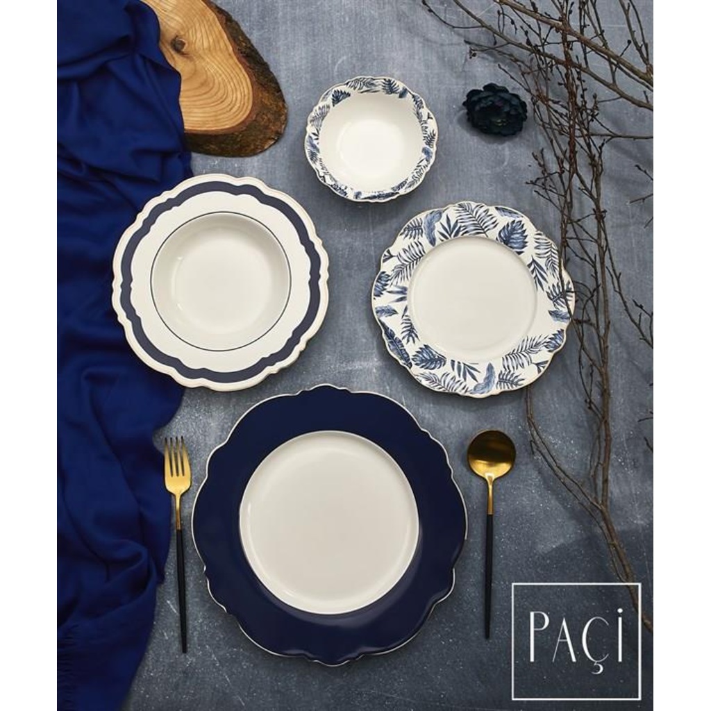 Paci 24 Parca Porselen Yemek Takimi 101202 Fiyatlari Ve Ozellikleri