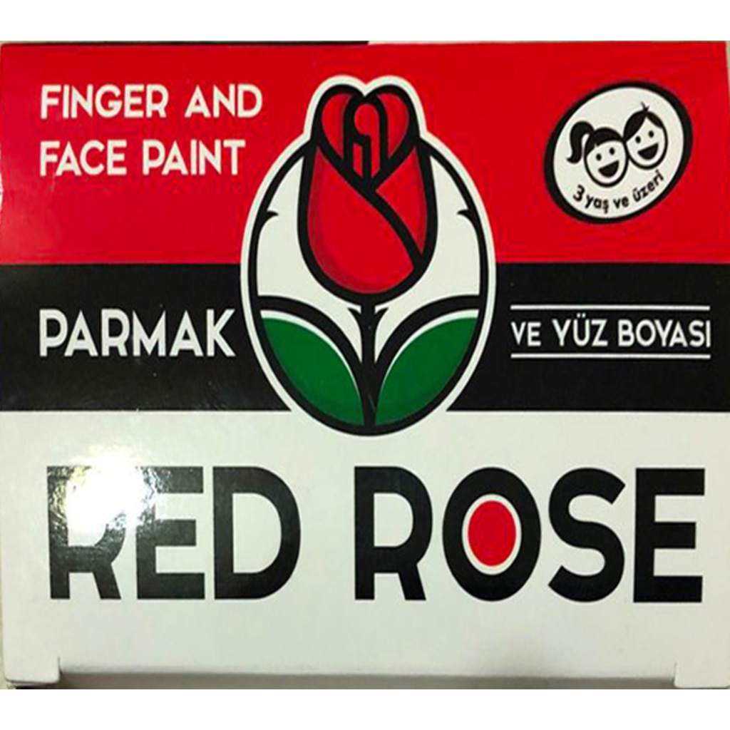 Red Rose Parmak ve Yüz Boyası