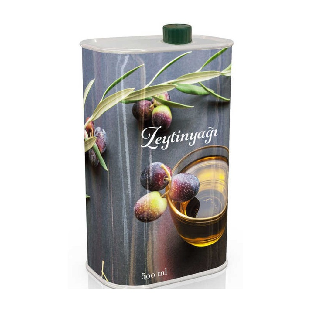 Organik Taş Baskı Zeytinyağı (Yarım Litre)