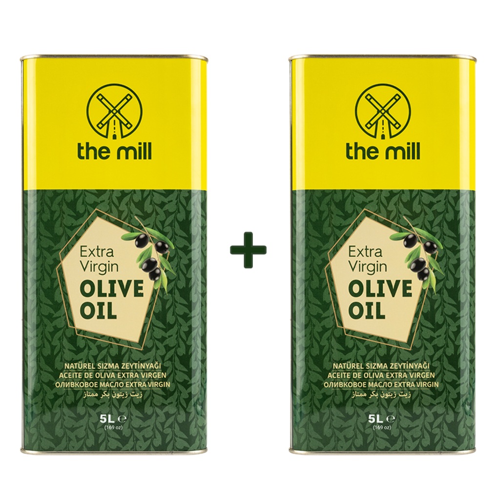 The Mill Yüksek Kalite %100 Natürel Sızma Zeytinyağı 2 x 5 Litre