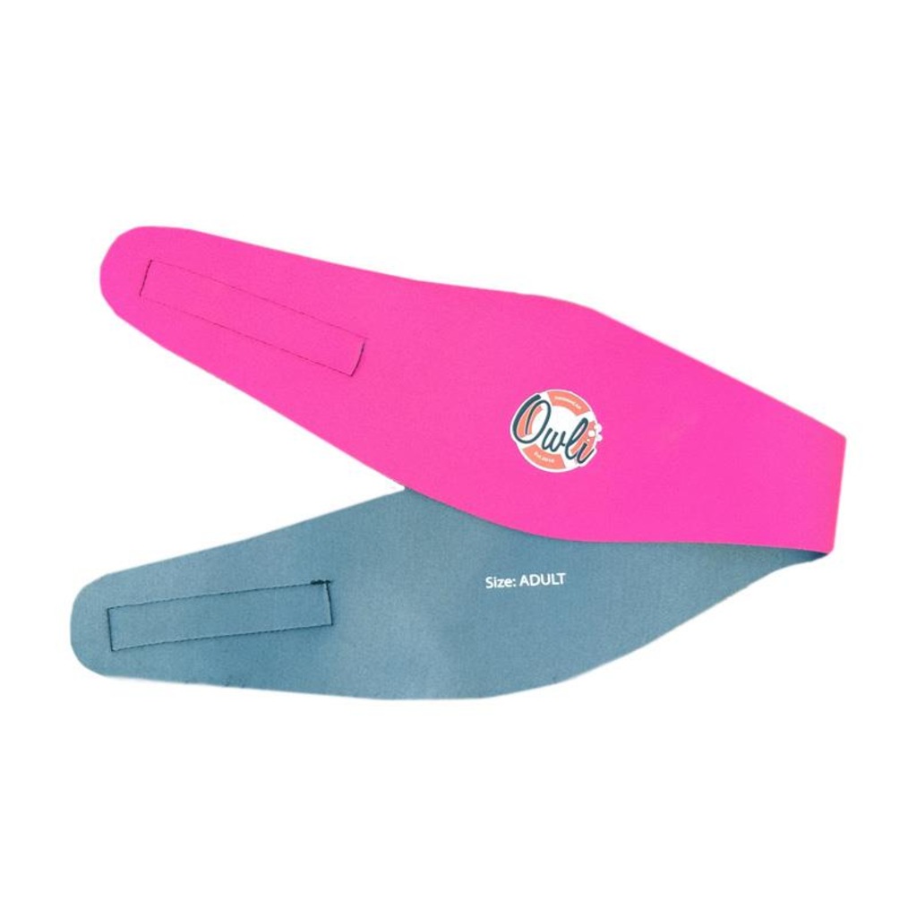 Owli Swimwarm Kulak Koruyucu Yetişkin Pembe