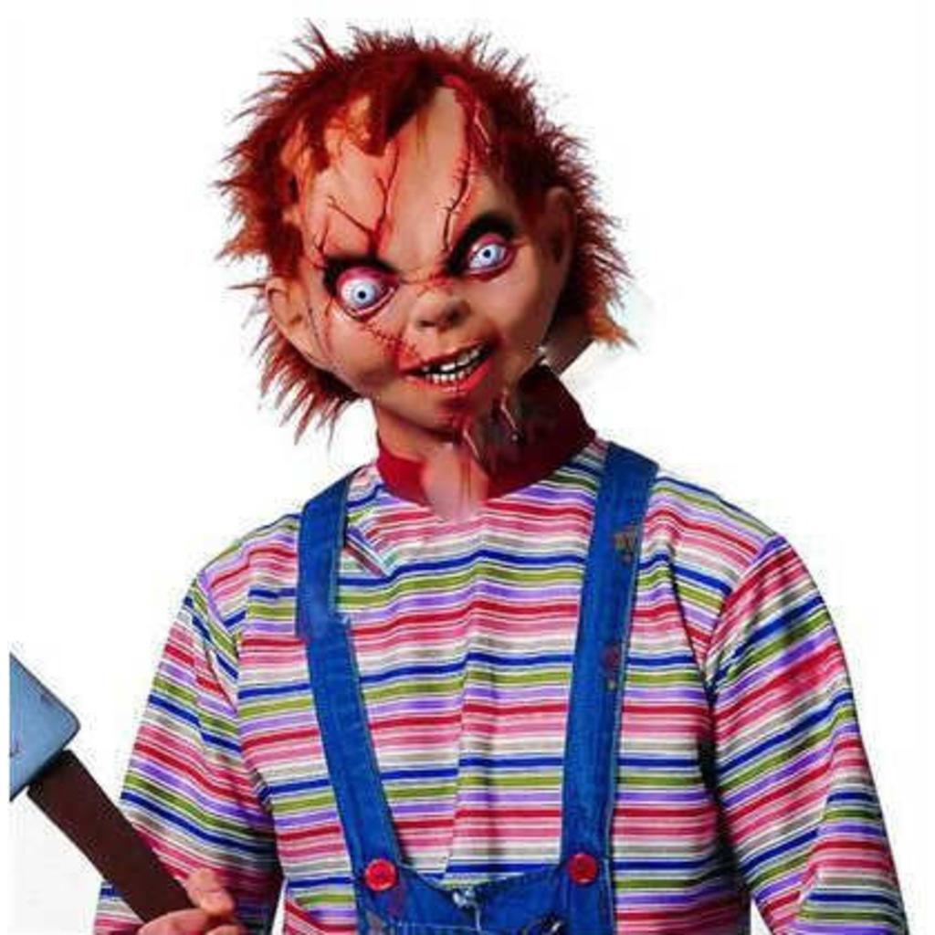 Erkek Model Katil Çaki Maskesi Chucky Korku Maskesi