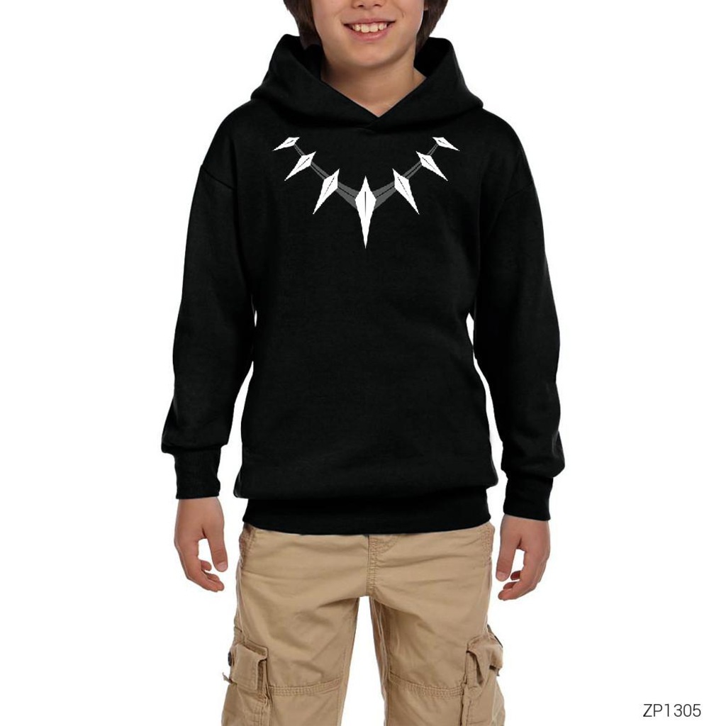 black panther necklace hoodie