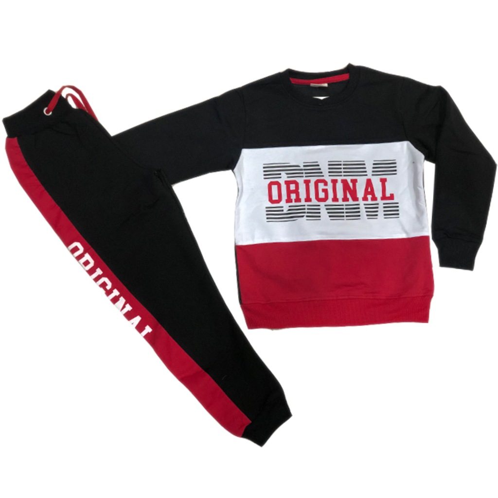 Erkek Çocuk 7-10 Yaş Original Baskılı Eşofman Takım