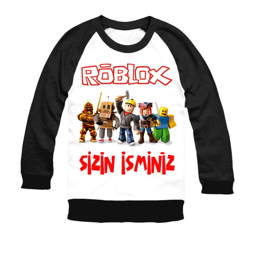 Roblox Cocuk Sweatshirt Isim Yazili Kisiye Ozel Fiyatlari Ve Ozellikleri - isim roblox