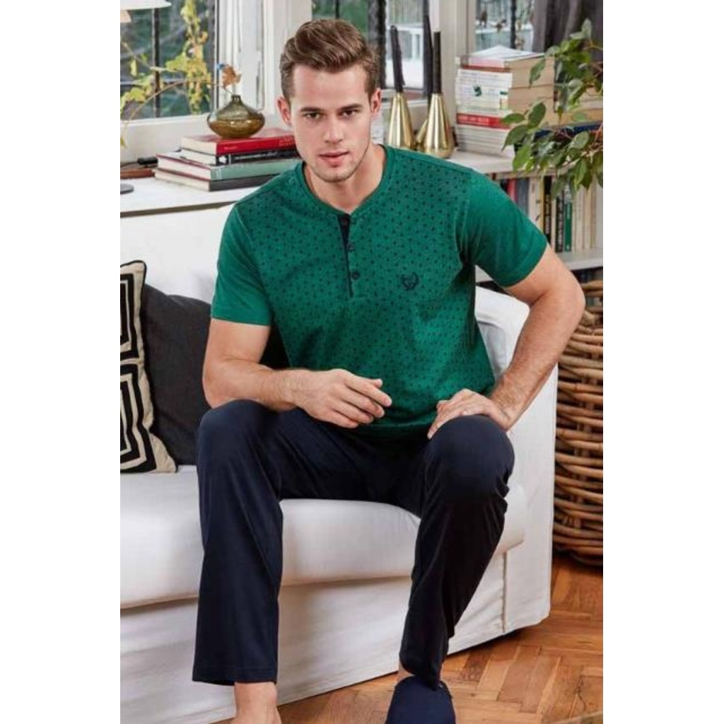 Eros Ese21004 Erkek Patli 3 Lu Pijama Takimi Bordo Fiyati