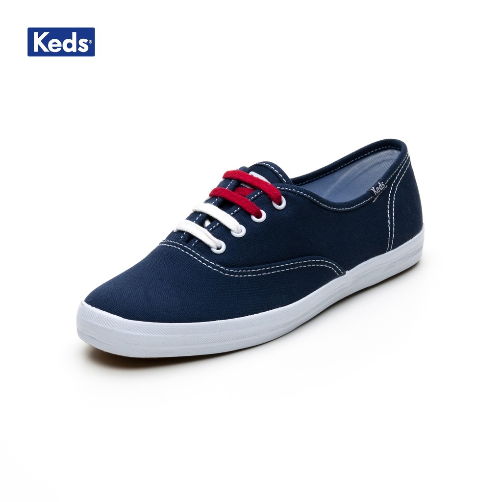 Keds LACİVERT Kadın Keten Ayakkabı WF31902 CHAMPION CVO NAVY