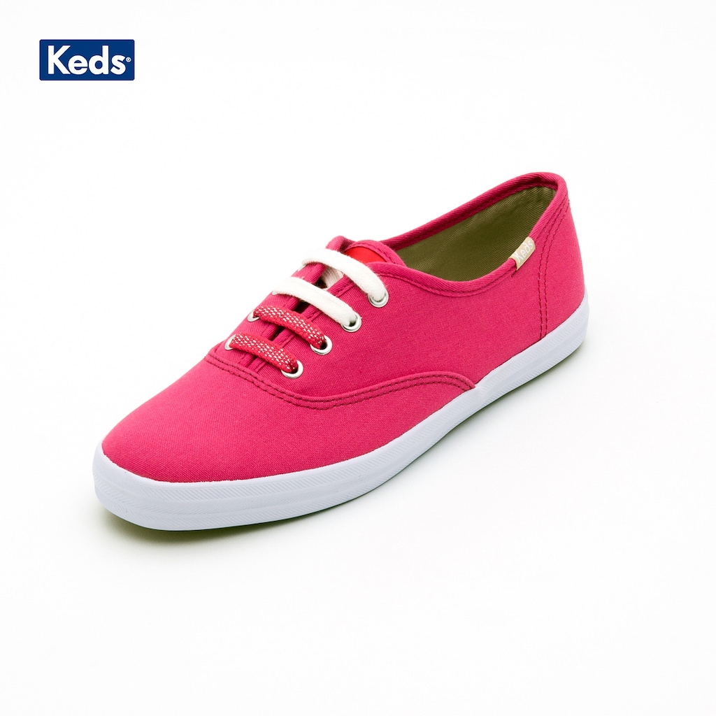 Keds PEMBE Kadın Keten Ayakkabı WF46379 CH OX PINK