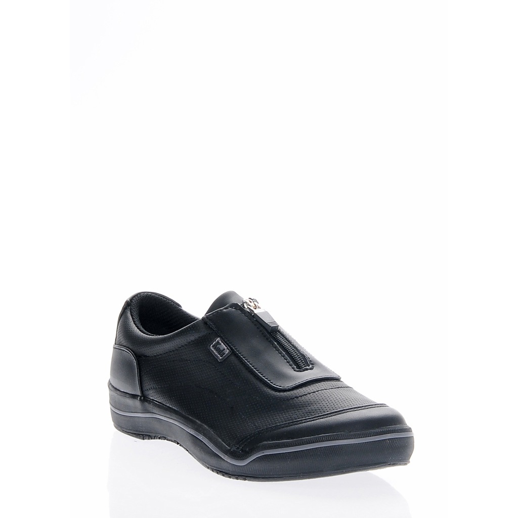 Keds SİYAH Kadın Spor Ayakkabı WH35351 HAMPTON SPORT ZIPPER BLACK