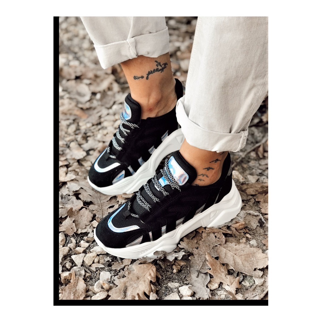 Berta Siyah Sneakers