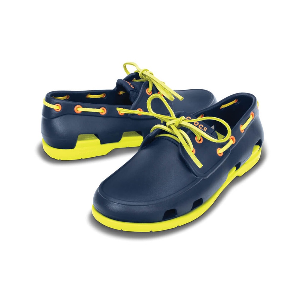 crocs beach line boat shoe