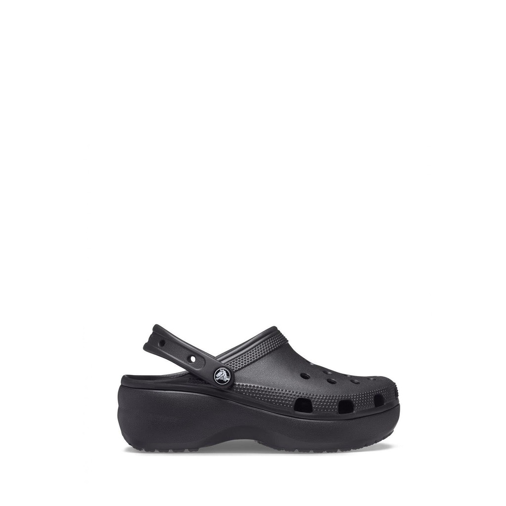 platform black crocs