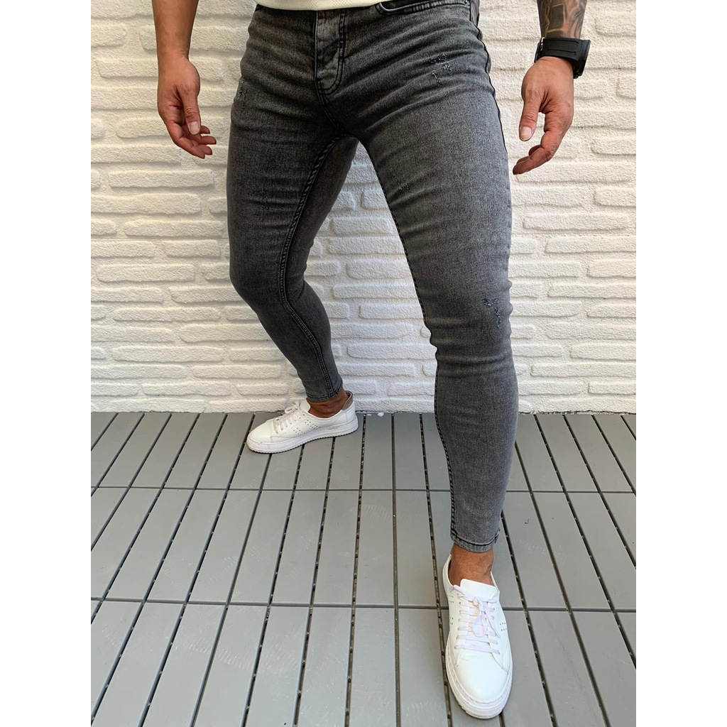 YENİ SEZON DAR KALIP LİCRALI ERKEK KOT PANTOLON