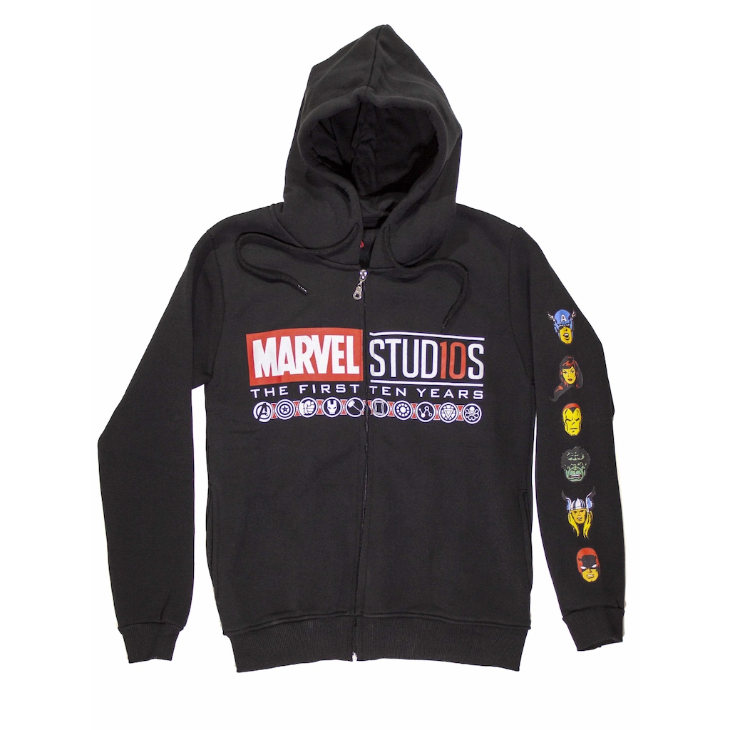 marvel 10 years hoodie