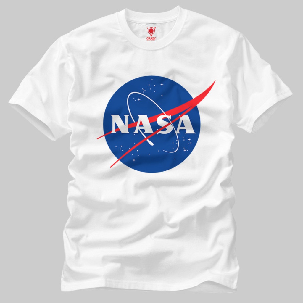 Nasa Tisort Tshirt Unisex Siyah