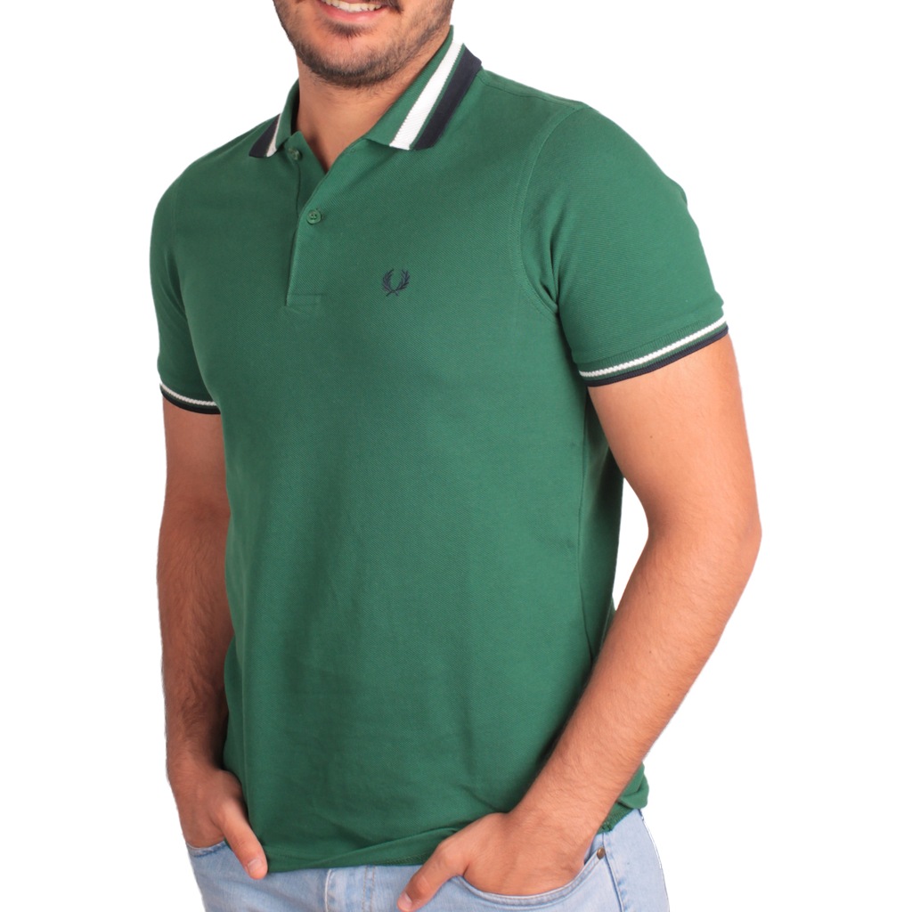 Fred Perry Slim Fit Polo Yaka Erkek Tişört