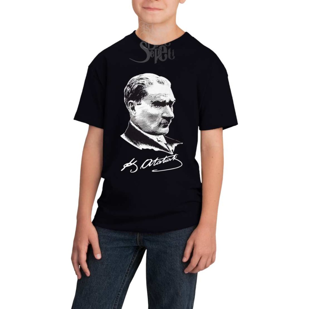 ATATÜRK BASKILI ÇOCUK TİŞÖRT