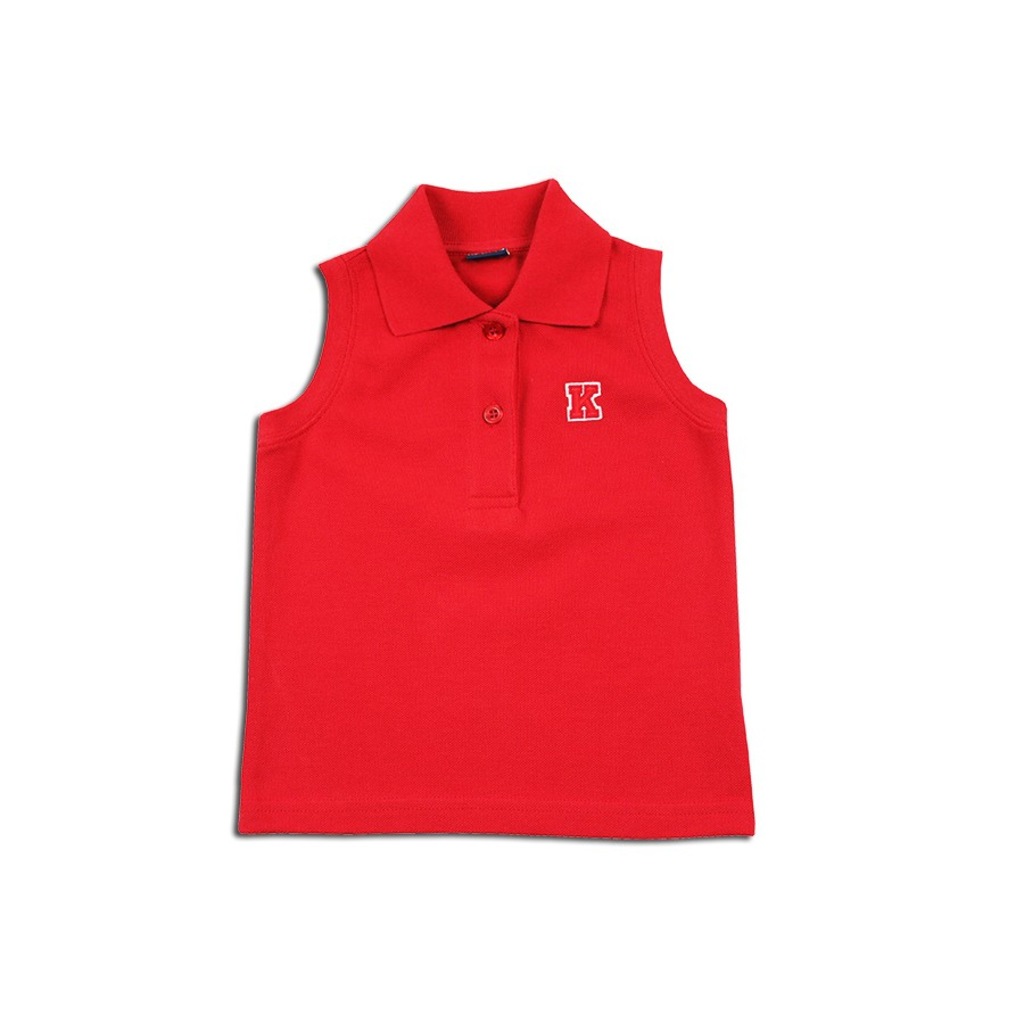 Karamela Unisex Çocuk Kolsuz Polo Pike T-Shirt