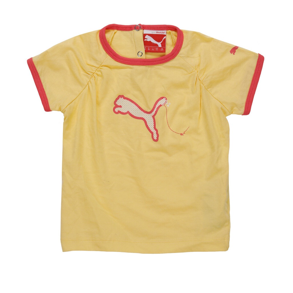Puma Essential Logo Erkek Sari Tisort 853400 27