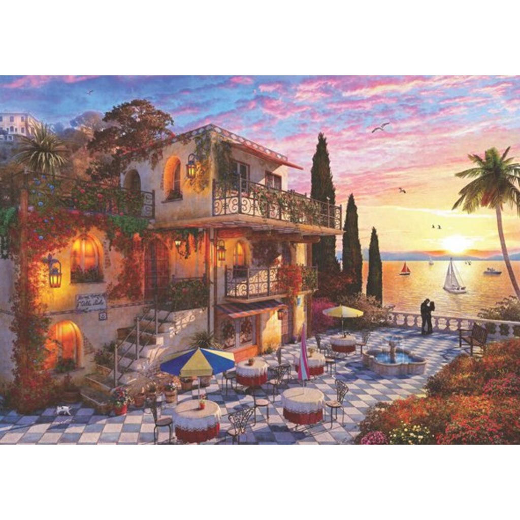 Anatolian 3000 Parça Akdenizde Romantizm Puzzle / Mediterranean R