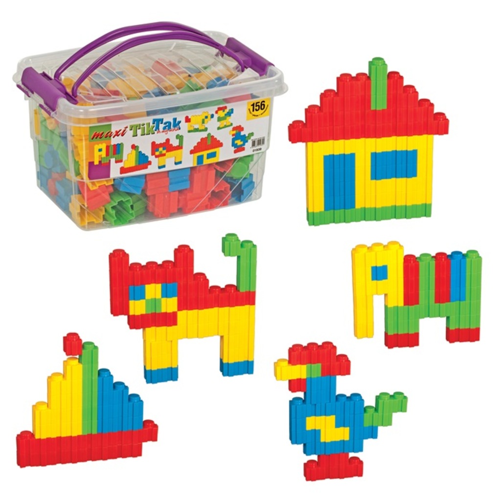DEDE 01939 MAKSİ TİK TAK BOX (156 PARÇA)
