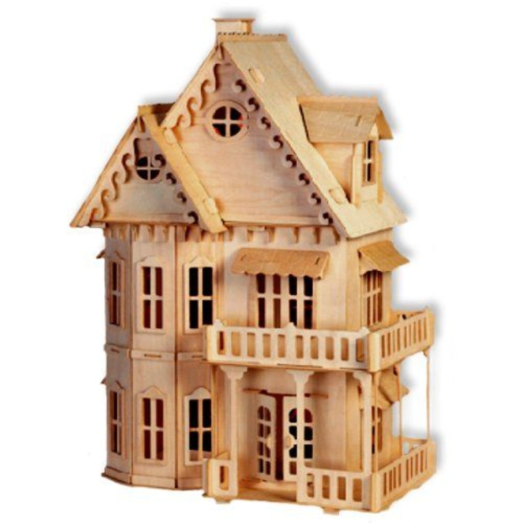 Woodcraft Ahşap Maket Büyük Ev 3D Maket Fiyatları ve Özellikleri